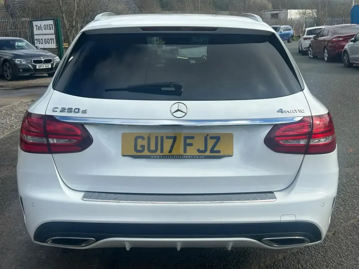 Used Mercedes C250 AMG Line Premium 2017 White Estate