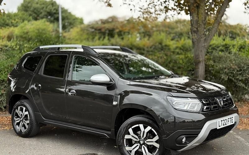 Black Used 2022 Dacia Duster Prestige SUV | £14,626 (Fair price) - Image 1/4