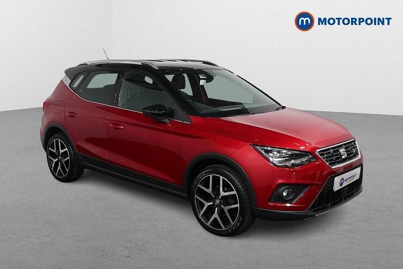 Red Used 2019 Seat Arona FR Sport SUV | £12,099 (Fair price) - Image 1/4