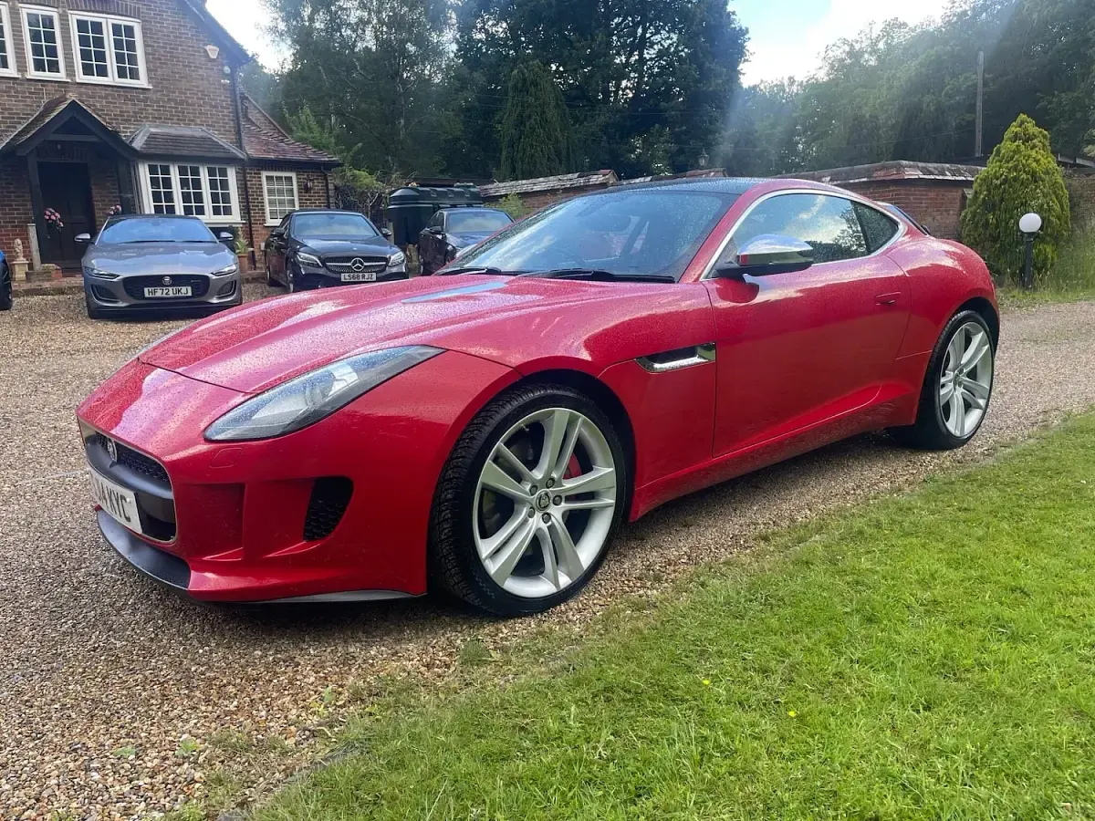 Used Jaguar F-Type Supercharged 2014 Red Coupe