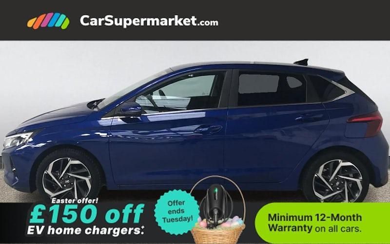 Used Hyundai i20 Premium 101 HP (74 kW) 2022 Blue Hatchback
