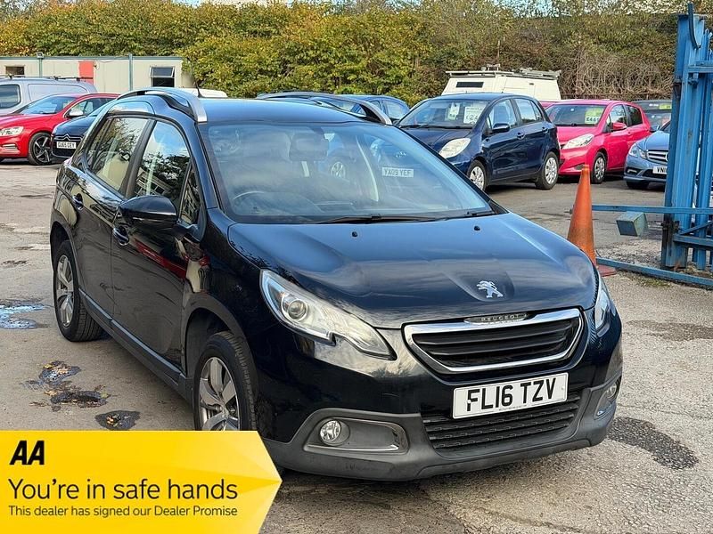Black Used 2016 Peugeot 2008 Active SUV | £2,989 (Super price) - Image 1/3