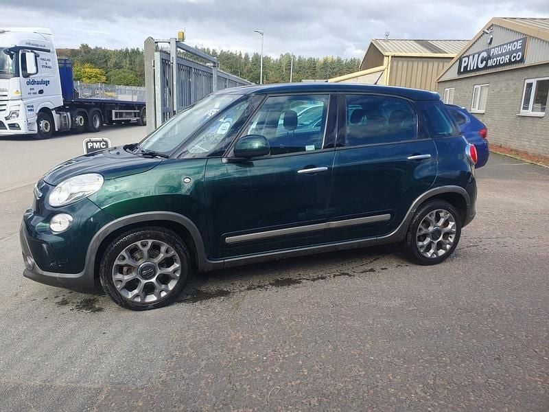 Used Fiat 500L Trekking 85 HP (62 kW) 2013 Green MPV