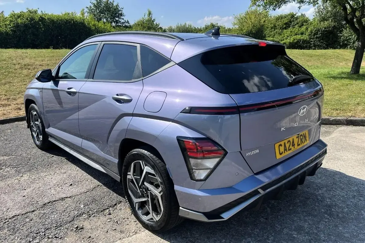 Used Hyundai Kona N Line 139 HP (102 kW) 2024 Blue SUV