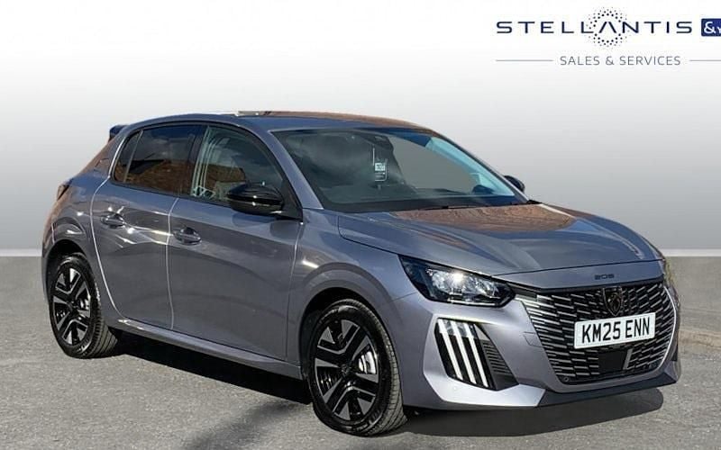 Grey New 2025 Peugeot 208 Allure Hatchback | £19,783 (Fair price) - Image 1/4