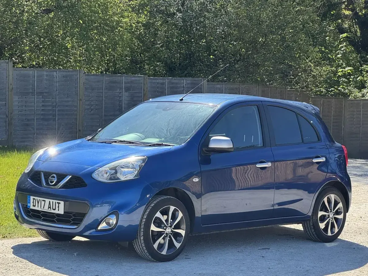 Używany Nissan Micra N-TEC 80 KM (58 kW) 2017 Niebieski Hatchback