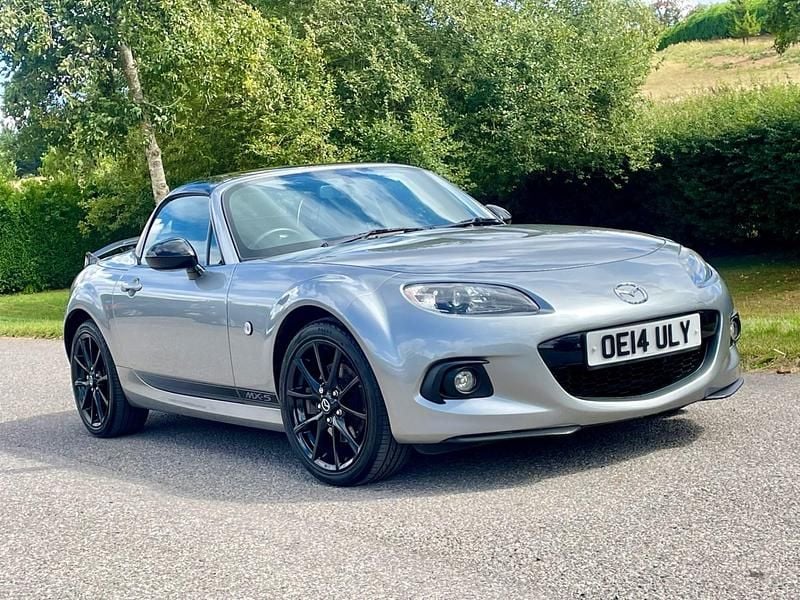 Aluminium silver Used 2014 Mazda MX5 Inclusive Cabriolet | £8,550 (Fair price) - Image 1/4