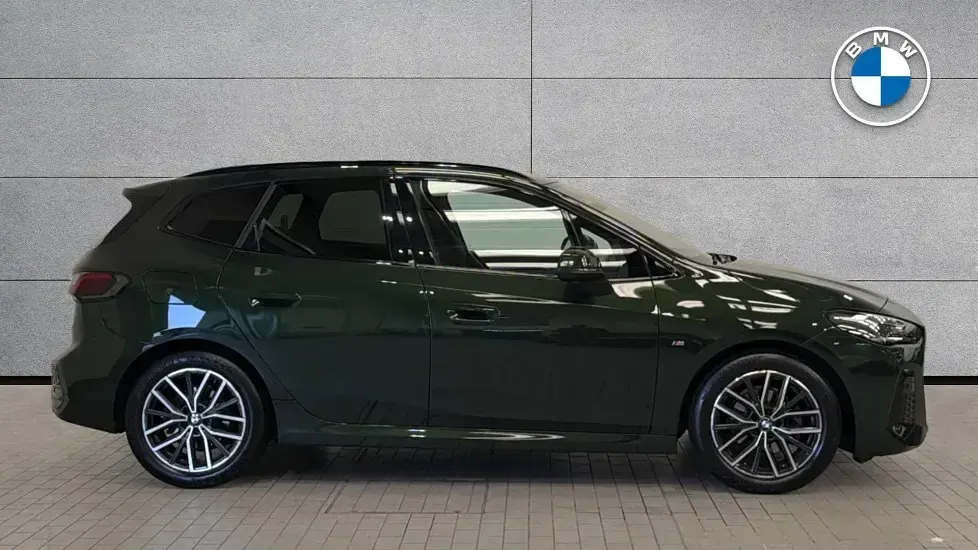 Used BMW 220 Active Tourer M Sport 168 HP (123 kW) 2024 Green MPV