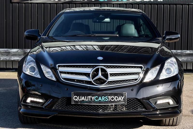 Used Mercedes E350 231 HP (169 kW) 2009 Black Coupe
