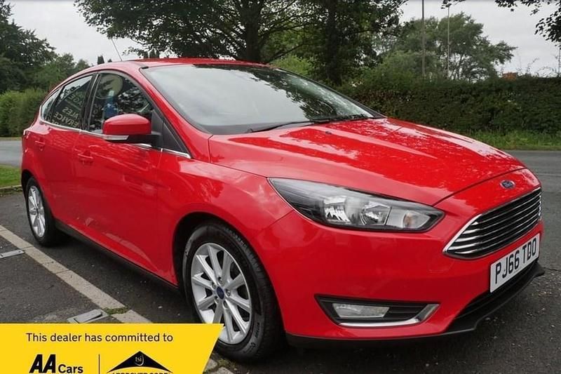 Red Used 2016 Ford Focus Titanium Hatchback | £6,315 (Fair price) - Image 1/1