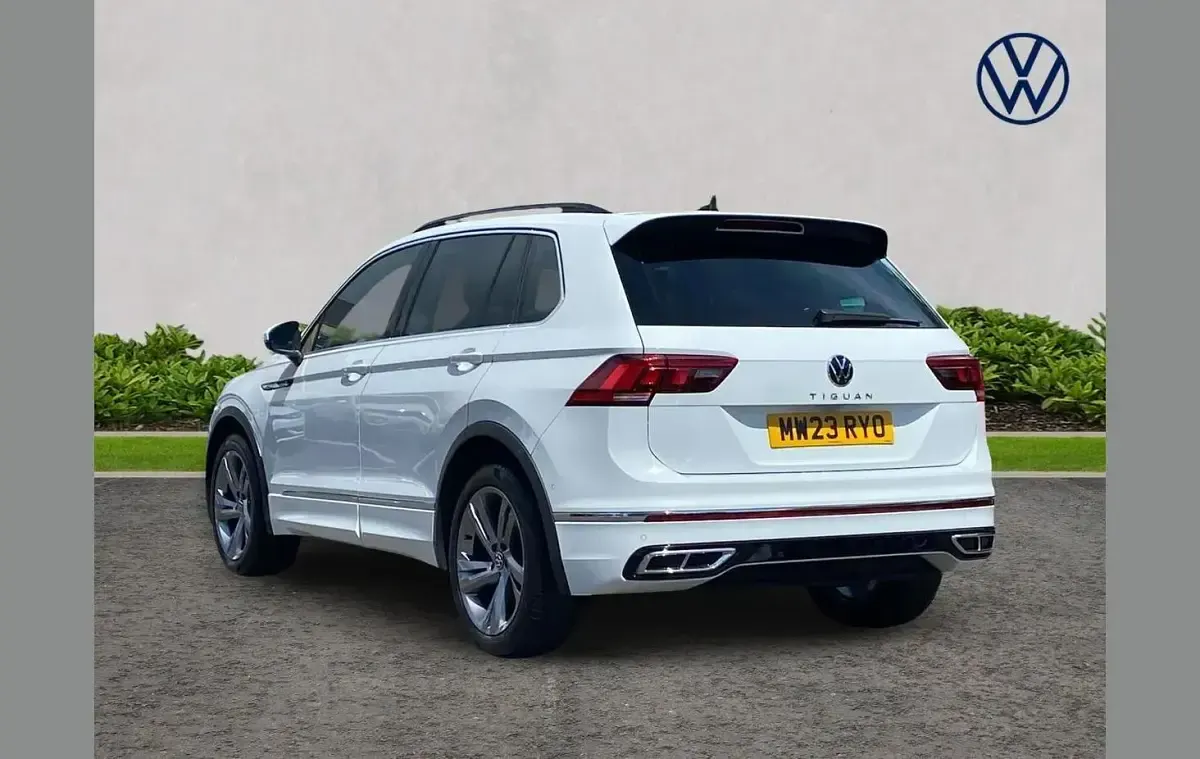 Used VW Tiguan R-line Edition 147 HP (108 kW) 2023 White SUV