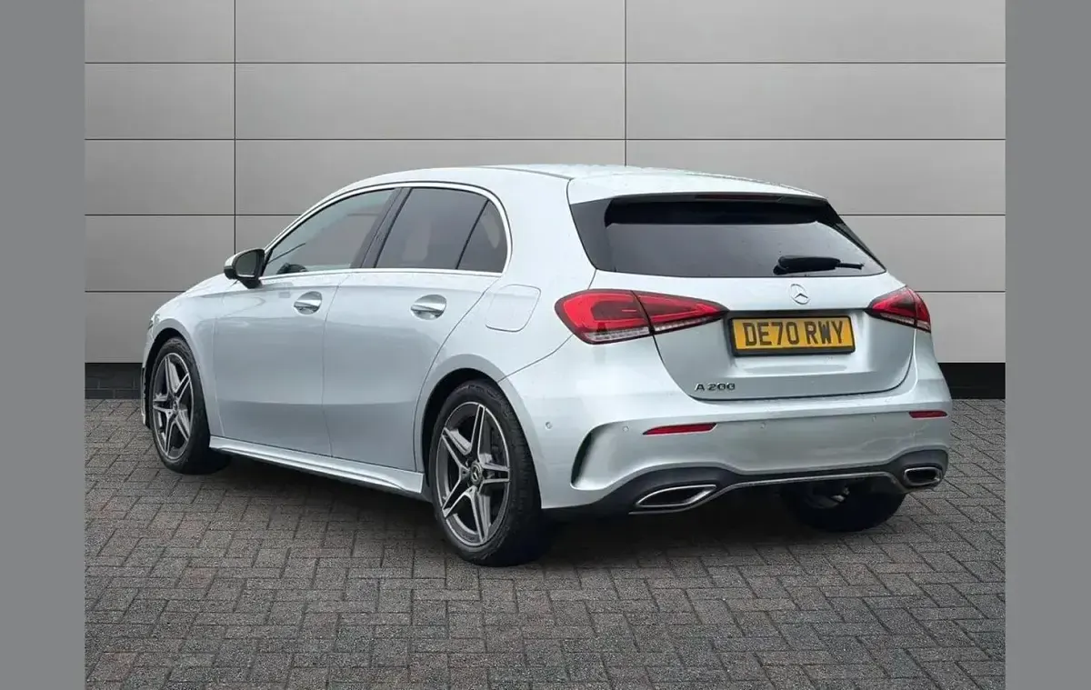 Used Mercedes A200 Executive 163 HP (119 kW) 2020 Iridium silver Hatchback