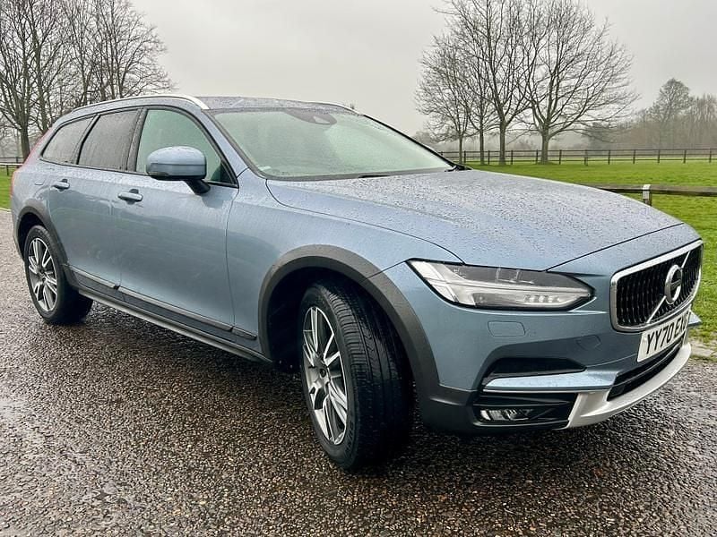 Used Volvo V90 CC Plus 190 HP (139 kW) 2020 Mussel blue Estate