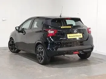 Used Nissan Micra Acenta 92 HP (67 kW) 2022 Black Hatchback