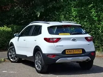Used Kia Stonic 118 HP (86 kW) 2019 White SUV