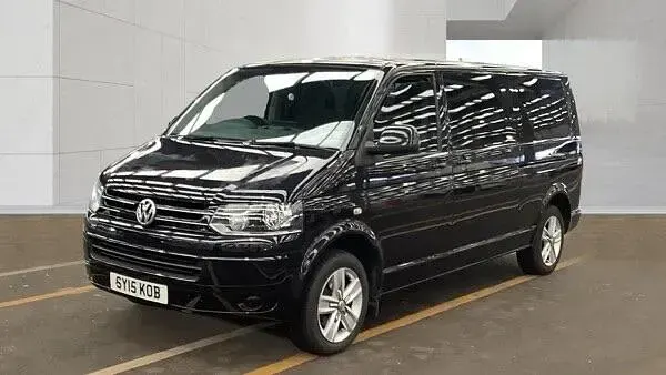 Used VW T5 SE 138 HP (101 kW) 2015 Black Van