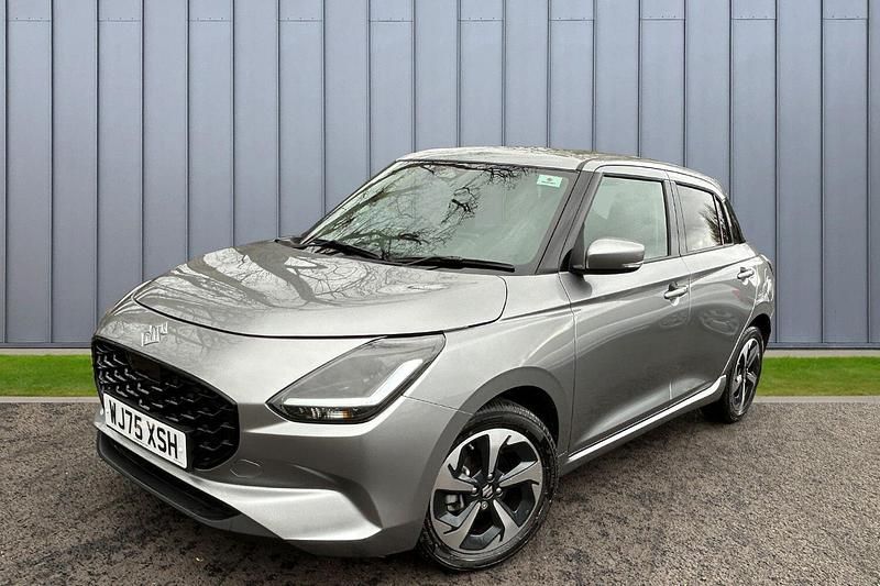New Suzuki Swift 2025 Silver Hatchback