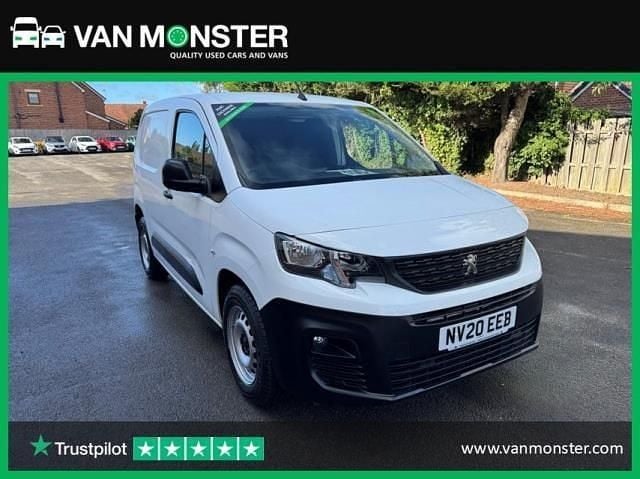 White Used 2020 Peugeot Partner MPV | £8,374 (Fair price) - Image 1/4