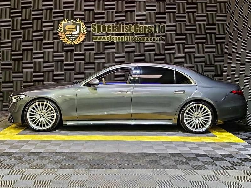 Used Mercedes S500L AMG Line Premium Plus 2021 Grey Sedan