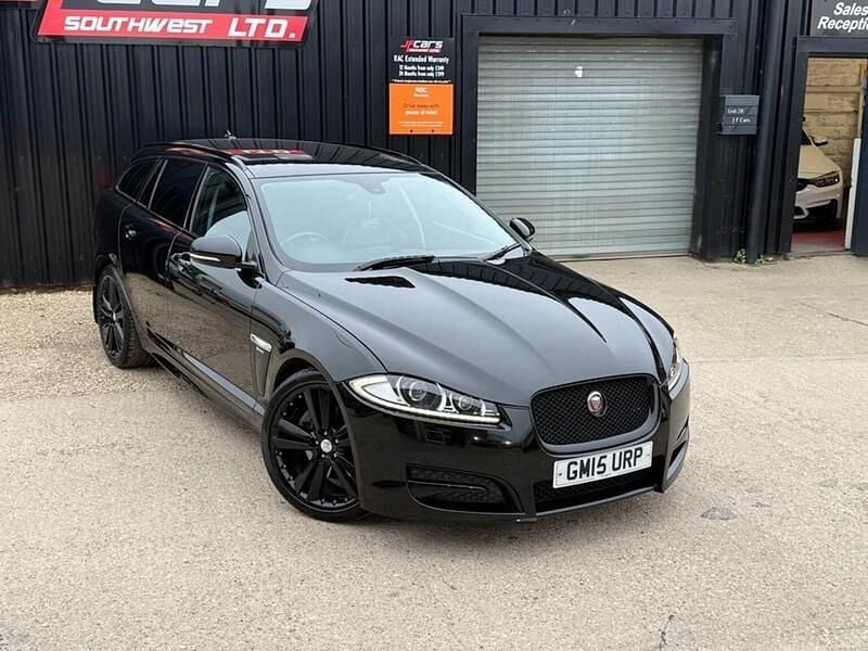 Used Jaguar XF Sportbrake R-Sport 200 HP (147 kW) 2015 Black Estate