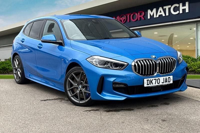 Used BMW 120 M Sport 190 HP (139 kW) 2020 Blue Hatchback
