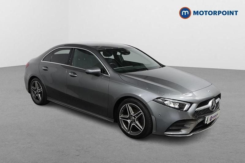 Grey Used 2019 Mercedes A200 AMG Line Premium Sedan | £16,199 (Fair price) - Image 1/4