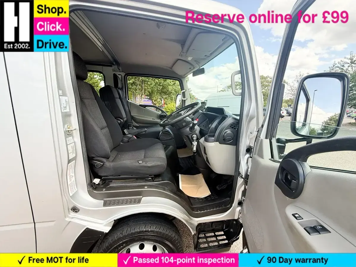 Used Nissan Cabstar 130 HP (95 kW) 2017 Silver Pickup