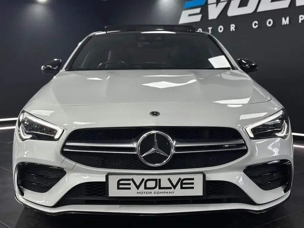 Used Mercedes CLA35 AMG Premium Plus 2021 White Coupe
