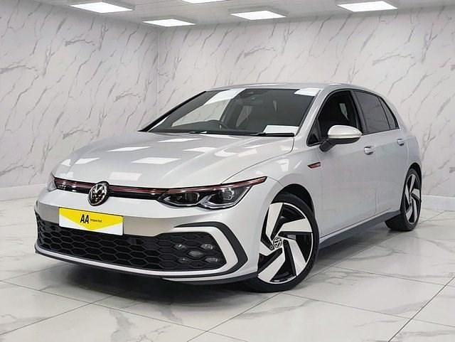 Used VW Golf VII GTI 245 HP (180 kW) 2021 Silver Hatchback
