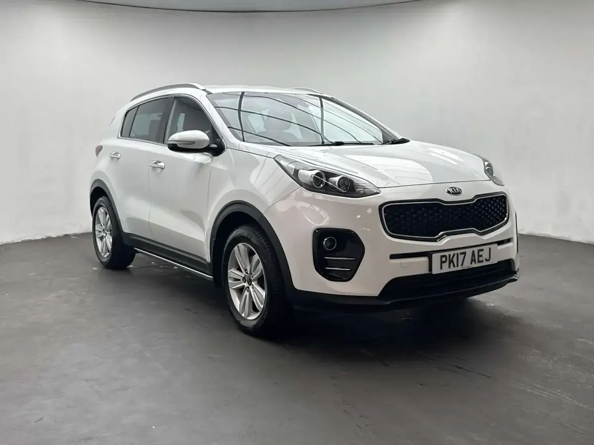 Used Kia Sportage 115 HP (84 kW) 2017 White SUV