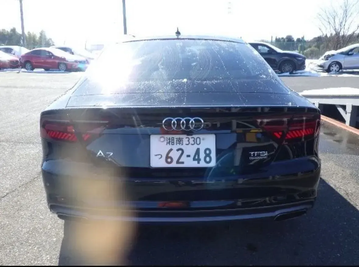 Used Audi A7 S-Line 2015 Black Hatchback