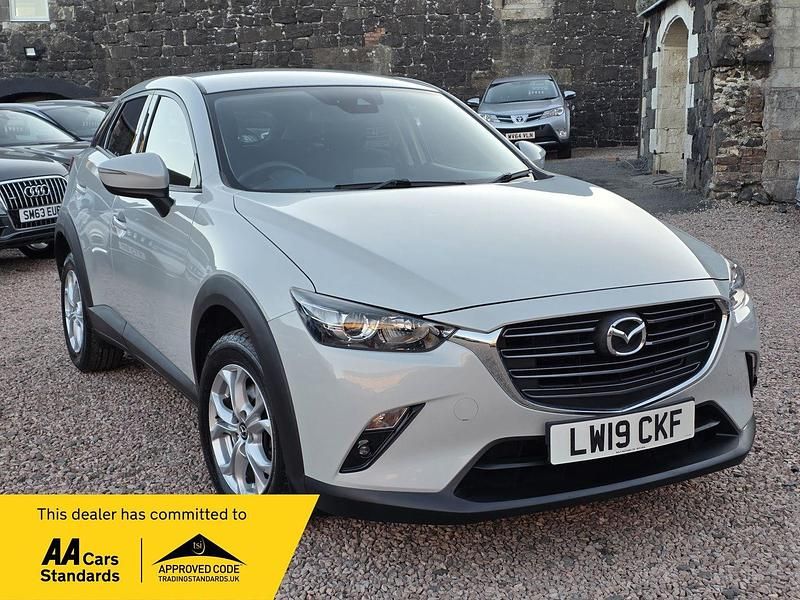 Silver Used 2019 Mazda CX-3 SUV | £13,950 (Fair price) - Image 1/4