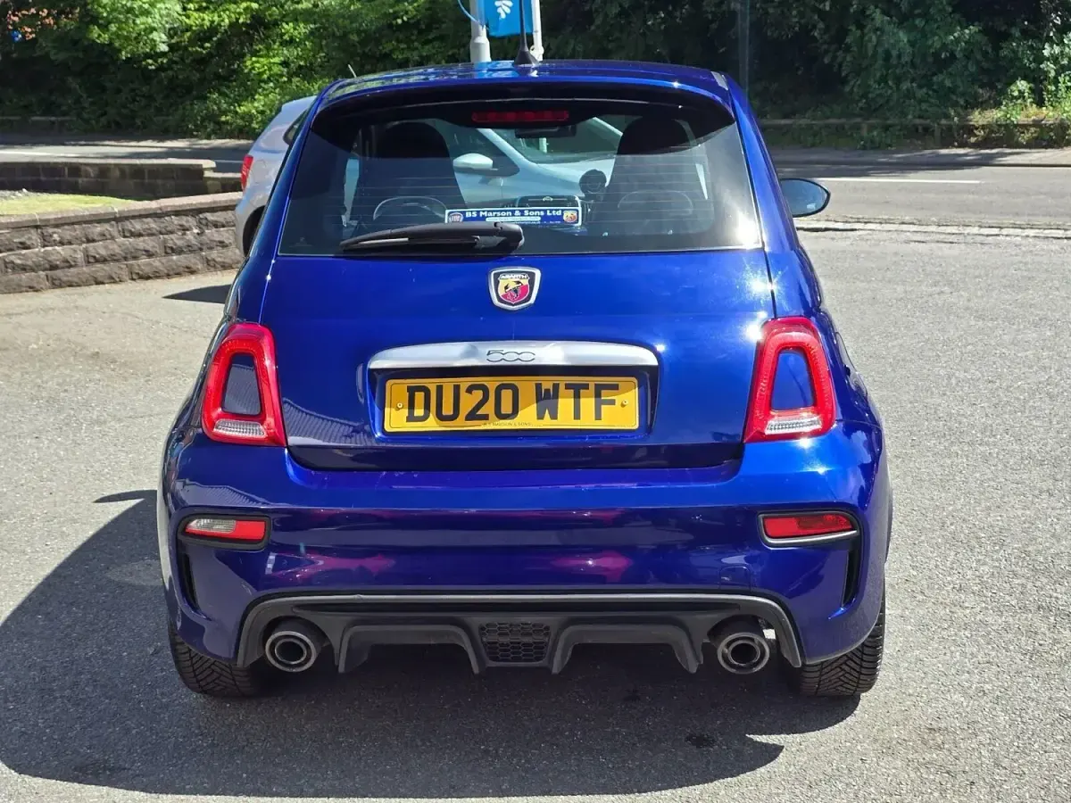 Used Abarth 595 145 HP (106 kW) 2020 Blue Hatchback