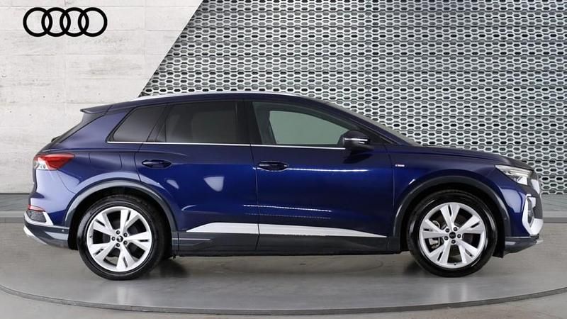 Used Audi Q4 e-tron S-Line 210 kW (286 HP) 2024 Blue SUV