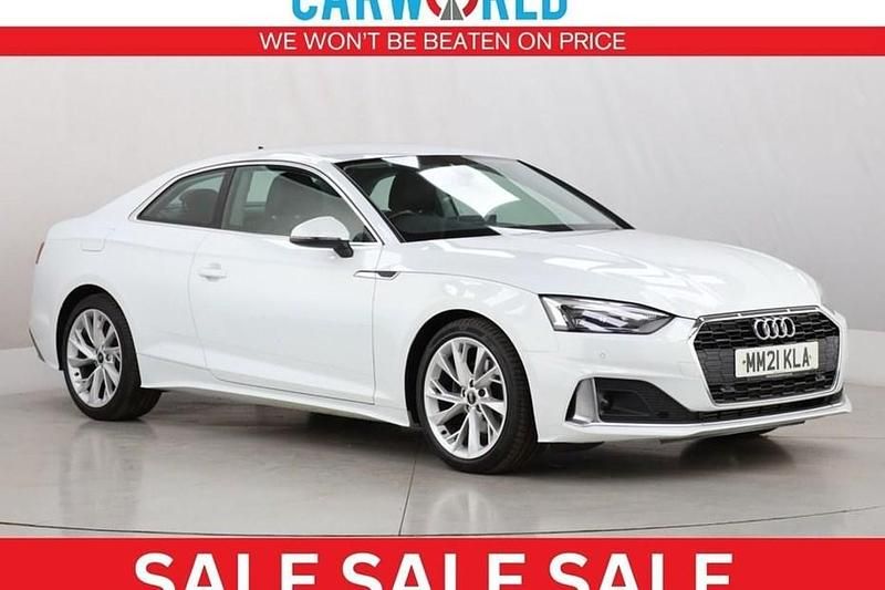 White Used 2021 Audi A5 Sport Coupe | £16,200 (Super price) - Image 1/1