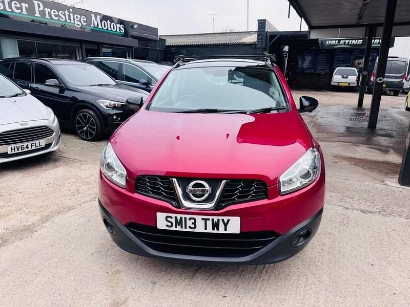 Used Nissan Qashqai +2 360º 110 HP (80 kW) 2013 Red SUV