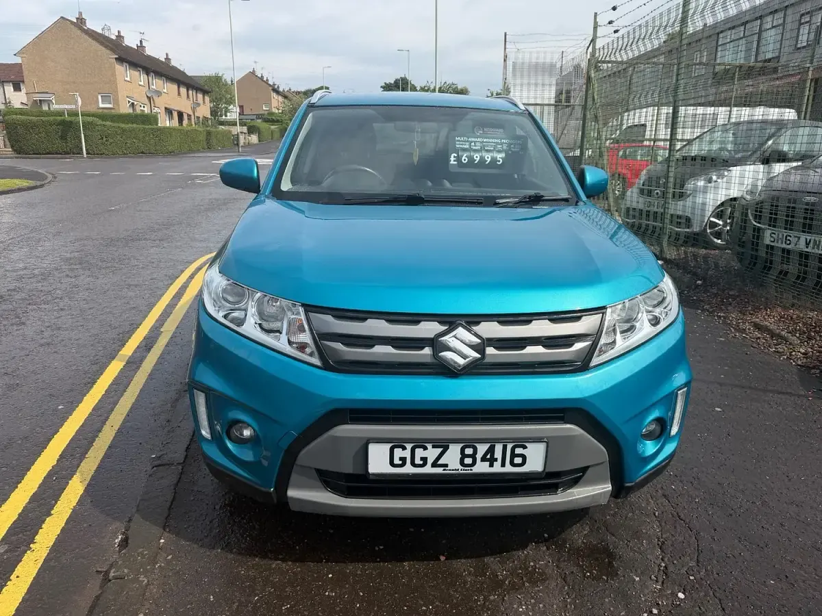 Used Suzuki Vitara SZ-T 120 HP (88 kW) 2017 Turquoise SUV