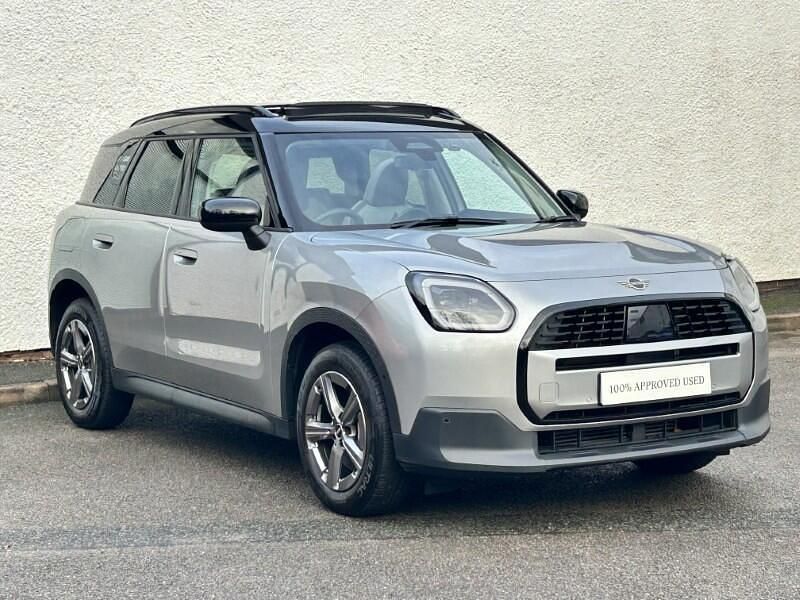 Silver Used 2024 Mini Countryman Classic SUV | £27,690 (Expensive) - Image 1/4