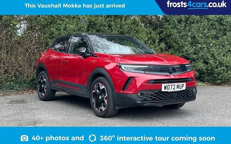 Used Vauxhall Mokka GS Line 131 HP (96 kW) 2022 Red SUV