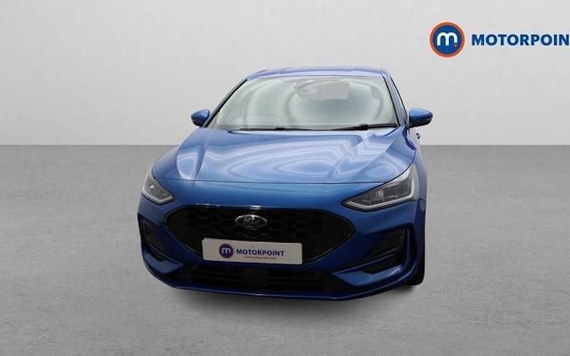 Used Ford Focus ST-Line X 125 HP (91 kW) 2023 Blue Hatchback