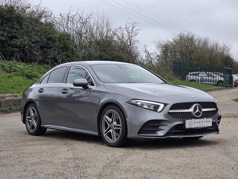 Used Mercedes A180 AMG line 116 HP (85 kW) 2019 Grey Sedan