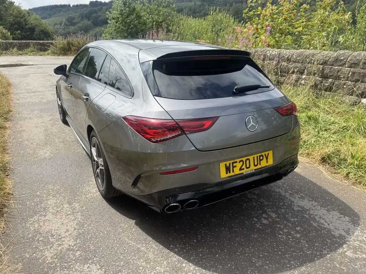 Used Mercedes CLA200 AMG line 163 HP (119 kW) 2020 Grey Coupe