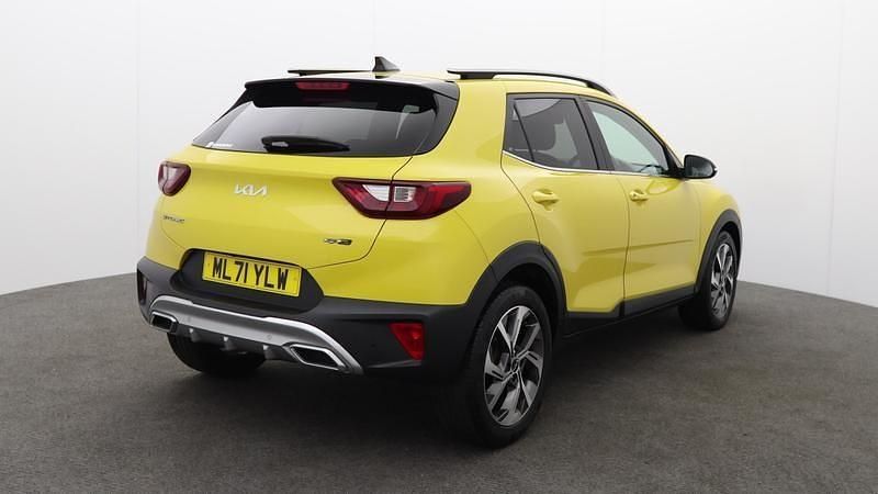 Used Kia Stonic GT-Line 2021 Zest yellow SUV