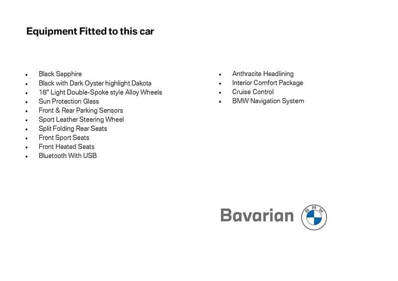 Used BMW 318 Sport Line 150 HP (110 kW) 2017 Black Sedan