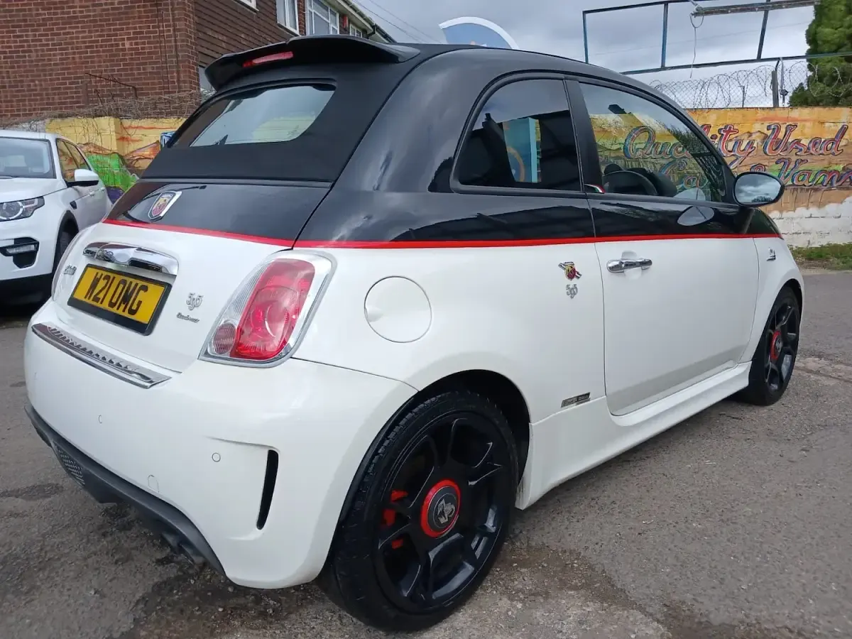 Used Abarth 595 Turismo 160 HP (117 kW) 2013 Black Cabriolet