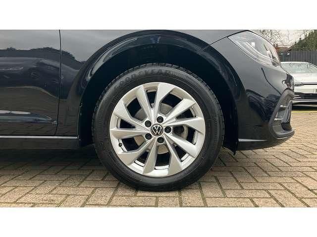 Used VW Polo Style 95 HP (69 kW) 2022 Black Hatchback