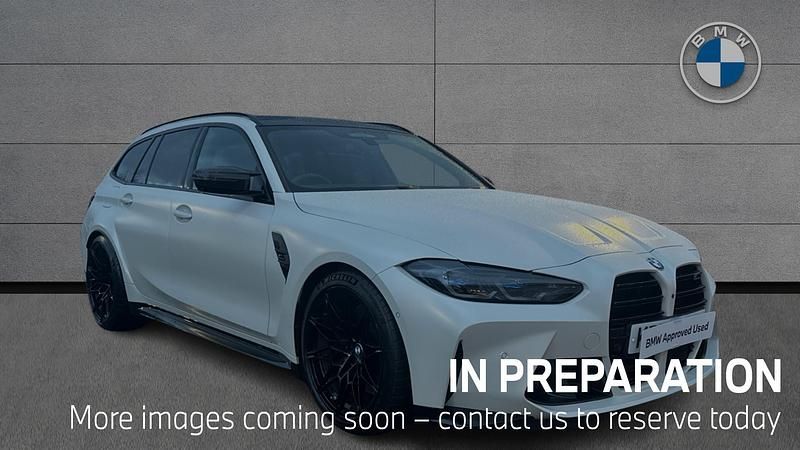 White Used 2024 BMW M3 Competition Edition Estate | £75,990 (A bit pricey) - Image 1/4