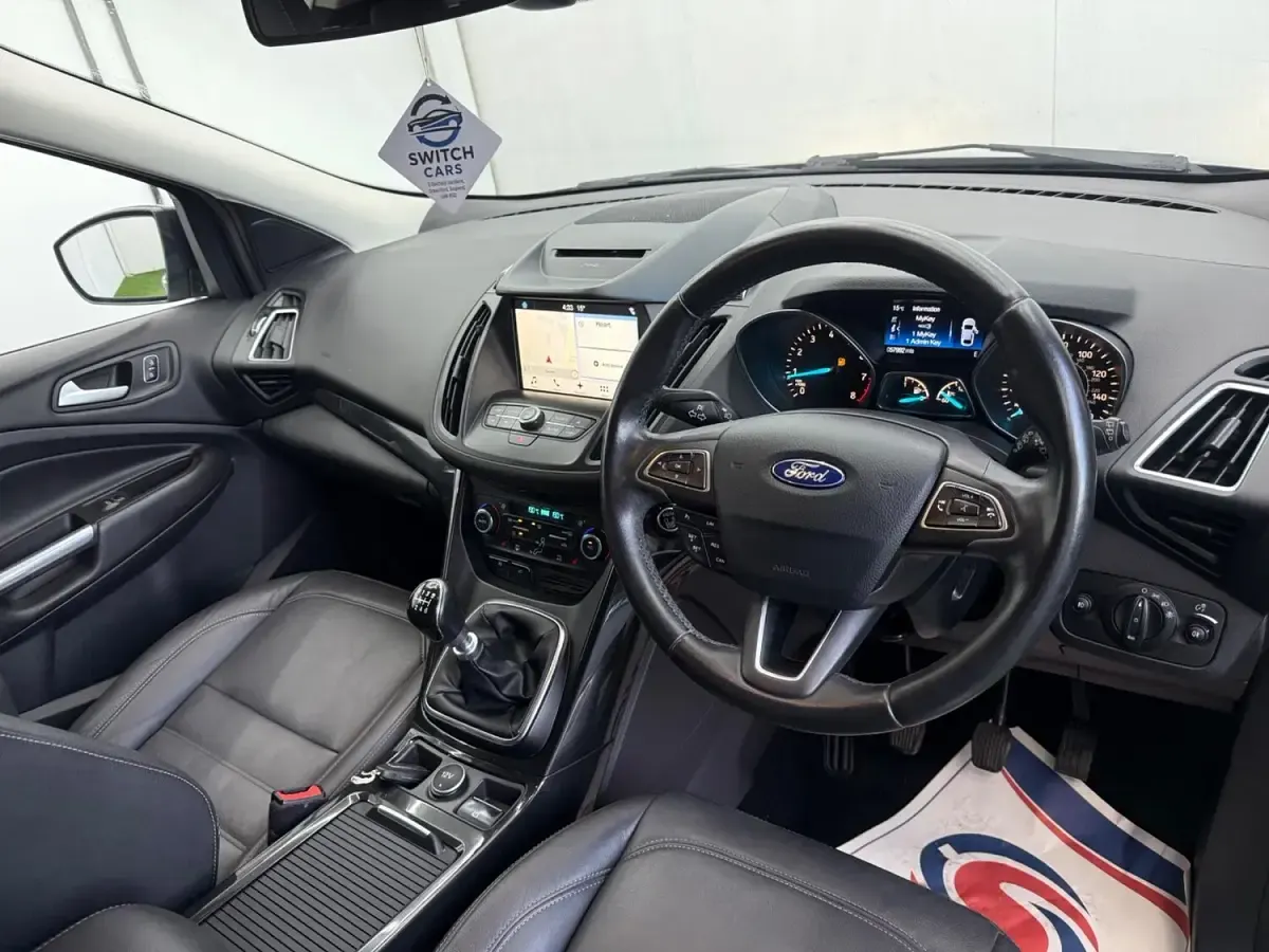 Used Ford Kuga ST-Line X 150 HP (110 kW) 2017 Black SUV