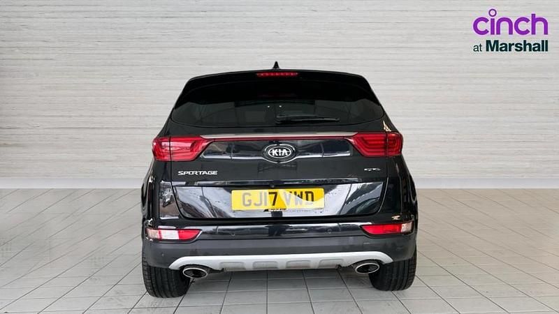 Used Kia Sportage GT-Line 134 HP (98 kW) 2017 Black SUV