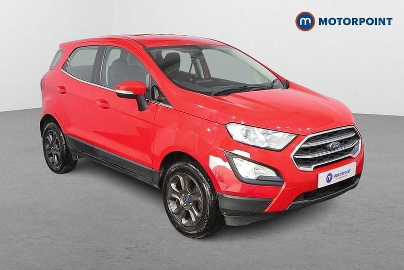 Red Used 2018 Ford Ecosport Zetec SUV | £8,599 (Fair price) - Image 1/4